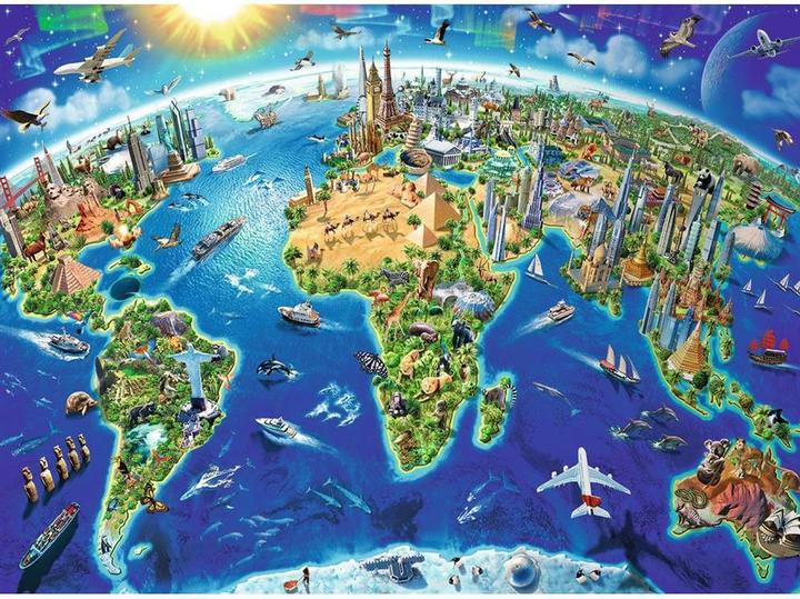 Actual product image Ravensburger Big, wide world (200 pieces)