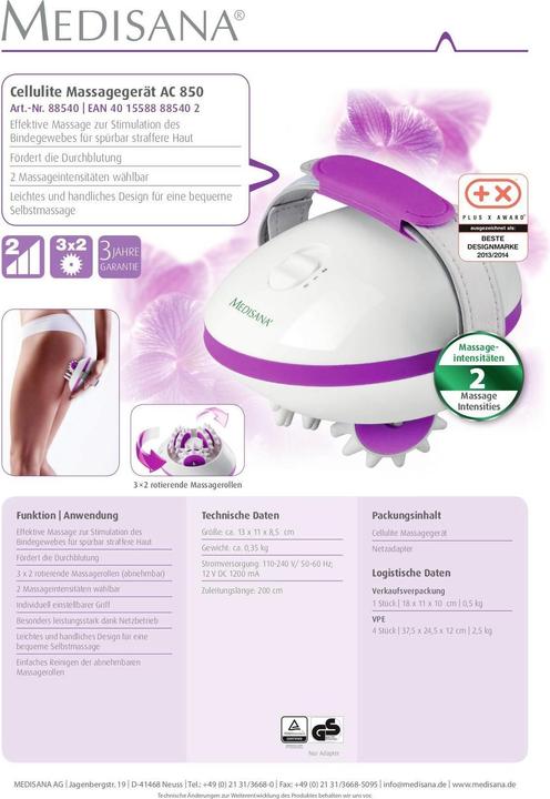 Actual product image Medisana Ac850