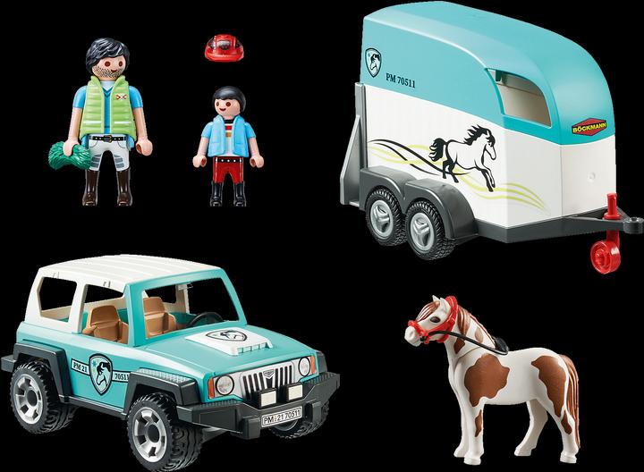 Image du produit Playmobil 70511 Voiture avec remorque (70511, Playmobil Country)