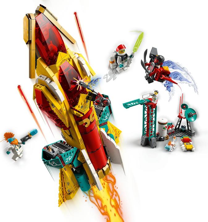 Produktbild LEGO Entdeckerraumschiff (80035, LEGO Monkie Kid, LEGO Seltene Sets)