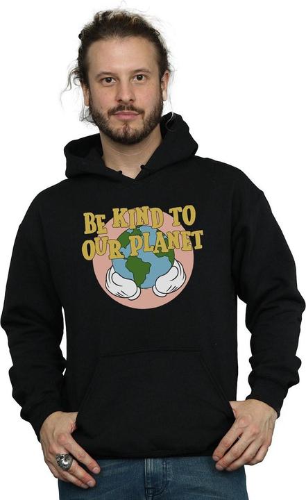 Immagine prodotto Disney Mickey Mouse Be Kind To Our Planet Felpa con Cappuccio Uomo (XL)