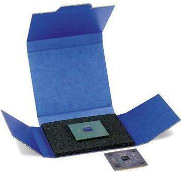Actual product image Transpak Chip box dimensions 100x60x15mm corrugated cardboard blue (50 x)