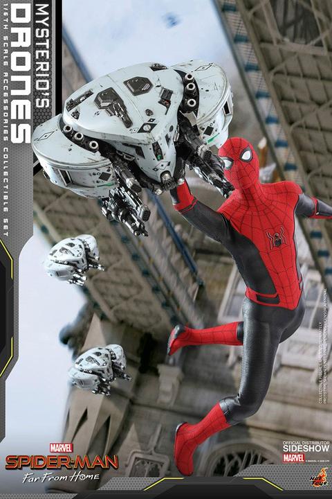 Immagine prodotto Hot Toys Spider-Man: Far From Home "I droni di Mysterio" 1/6 Set di accessori