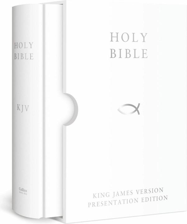 Produktbild Holy Bible: King James Version (KJV) White Presentation Edit (Englisch, Collins UK, 2016)