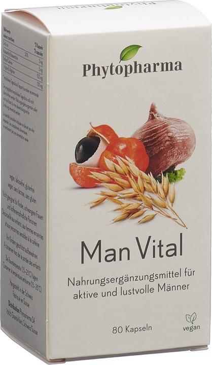 Image du produit Phytopharma Man Vital (80 pièce(s), Capsules, 76 g)