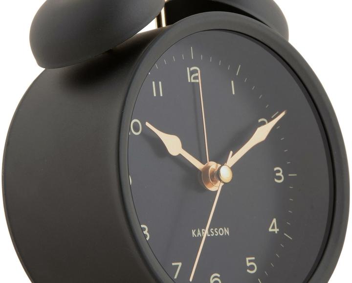 Immagine prodotto Karlsson Sveglia classica Twin Bell Nero