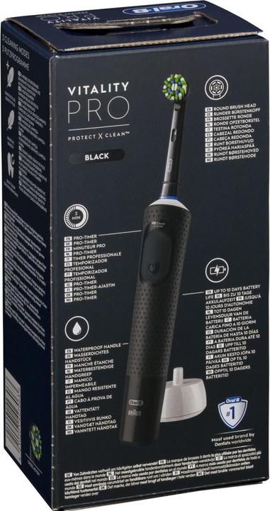 Actual product image Oral-B Vitality Pro D 103 Black Hangable Box (Oscillating toothbrush)