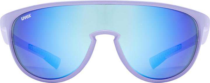Actual product image Uvex Sports Sportstyle 515 (lavender matt, Mirror Blue)