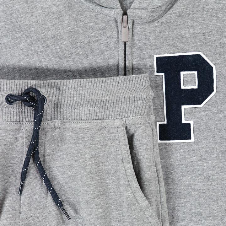 Produktbild La Redoute Collections Jogginganzug mit Kapuzensweatshirt & Hose (104)
