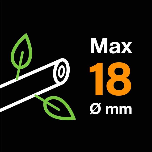 Actual product image Fiskars Solid bypass garden shears P121