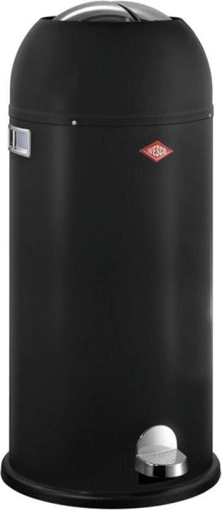Produktbild Wesco Abfallsammler Kickmaster Maxi schwarz-matt 40 l (40 l)