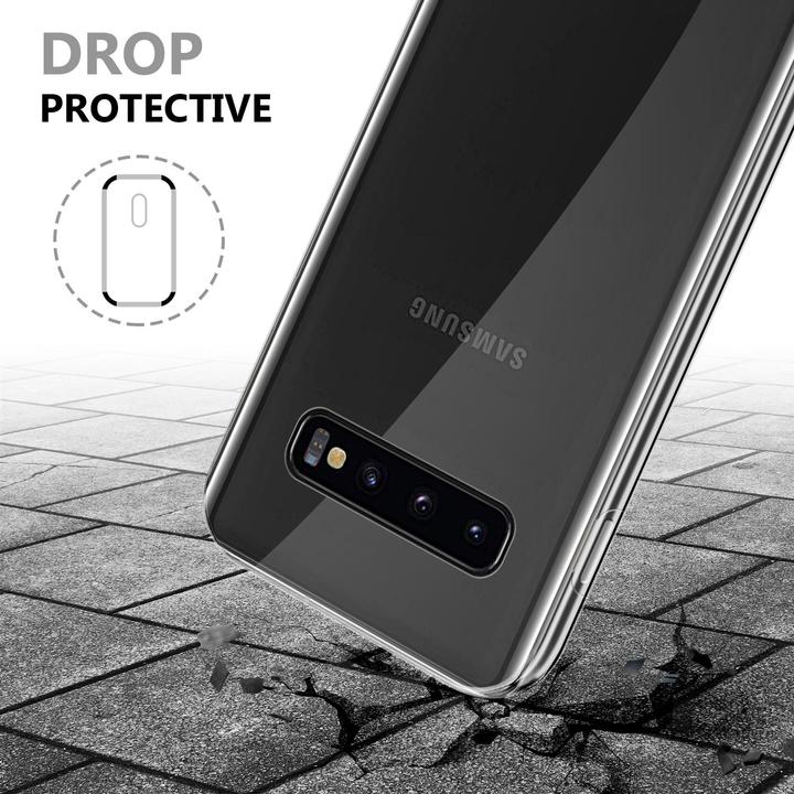 Actual product image Cadorabo TPU 360 Degree Case Cover (Samsung Galaxy S10)