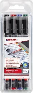 Immagine prodotto Edding Ohp (Blu, Verde, Rosso, Nero, 0.30 mm, 4 x)