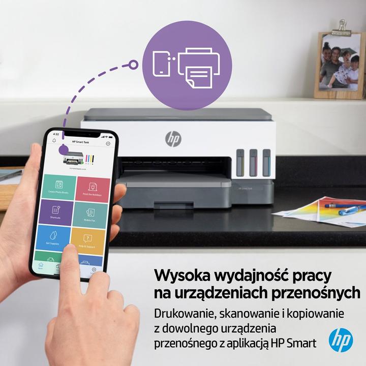 Produktbild HP Smart Tank 720 Thermal Inkjet DPI pro Minute WLAN (Thermodirekt, Farbe)