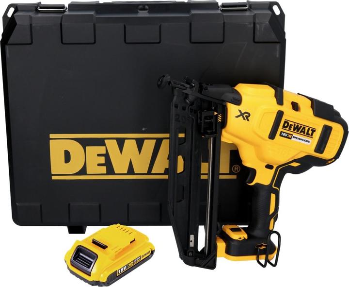 Produktbild DeWalt DCN 660 N Akku Nagler 18 V 32 - 63 mm Brushless + 1x Akku 2,0 Ah + Koffer - ohne LadegerÃ¤t