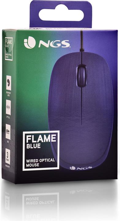 Actual product image NGS Flame blue (Cable)