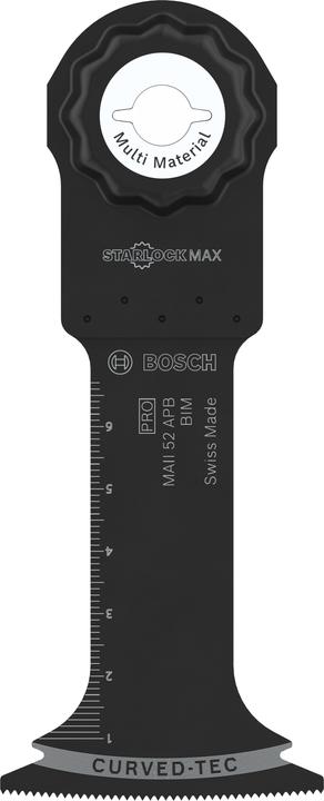 Bosch Professional Zubehör PRO MAII 52 APB Blatt für Multifunktionswerkzeuge, 52 x 75 mm