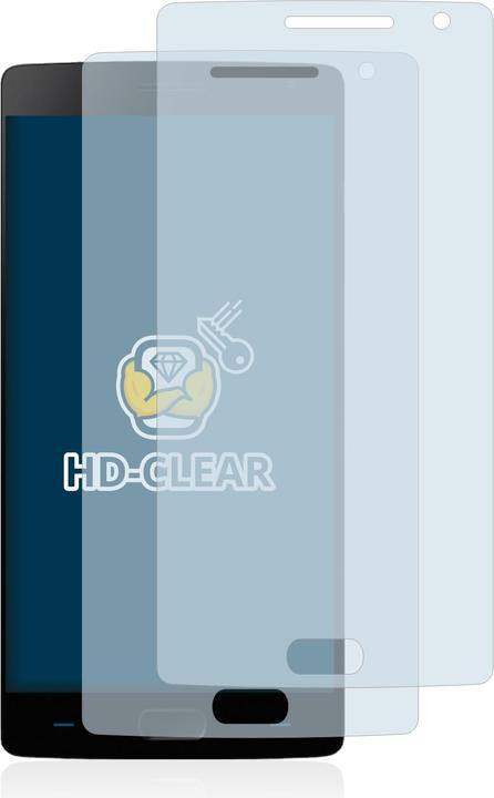 Productafbeelding BROTECT Schutzfolie Displayschutz Displayschutzfolie Folie Klar Transparent (2 Stuk, OnePlus 2)