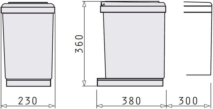 Produktbild Pyramis Abfallsammler (7.50 l)