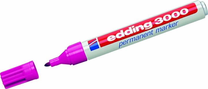 Produktbild Edding Permanent Marker 3000 (Rosa, 3 mm, 1 x)