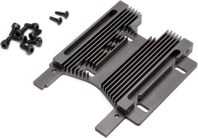 HPI Savage Flux HD HEATSINK MOTOR PLATE 10mm (7075S/GRAY)