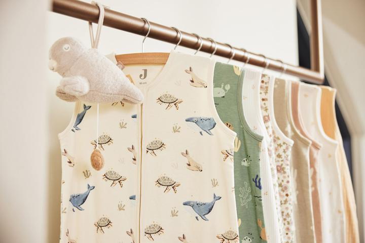 Produktbild Jollein Baby-Sommerschlafsack Ajour Moonstone 110 cm (110 cm, 0.5 TOG)