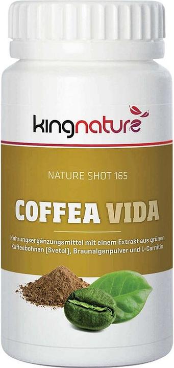 Immagine prodotto Kingnature Coffea Vida 200 mg capsule di estratto di caffè verde (60 Pezzo/i, Pillole, 60 g)