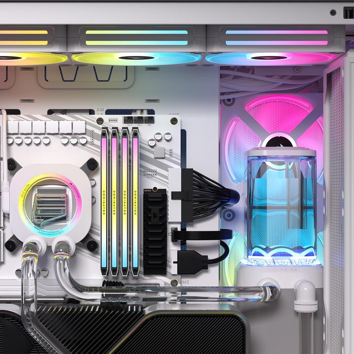 Actual product image Corsair CPC Hydro X iCUE XH405i RGB Kit white