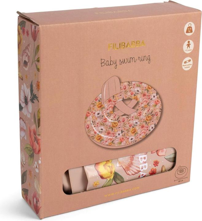 Productafbeelding Filibabba Schwimmring Baby Alfie Ocean Blossom