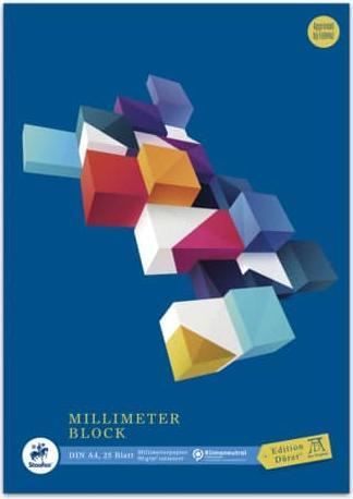 Immagine prodotto Edition Dürer Blocco millimetrato DIN A4 Millimetrato (A4)