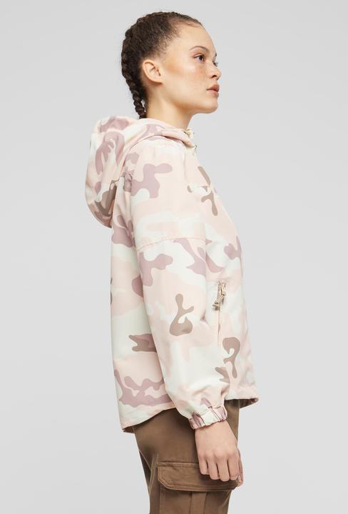 Produktbild Brandit Damen Sommer Frontzip Windjacke Grösse S Farbe Candy/Tarnmuster (S)
