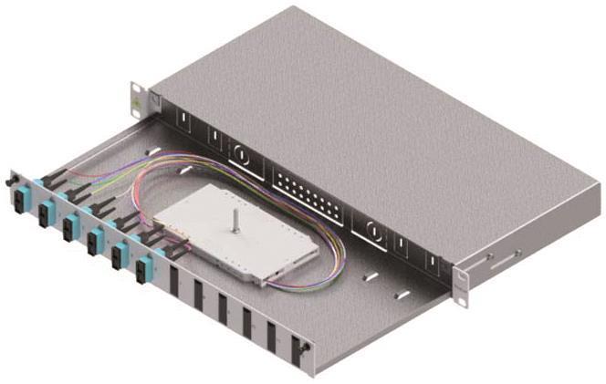 Actual product image ZVK Basic fibre optic splice housing SB001258 (Splice box)