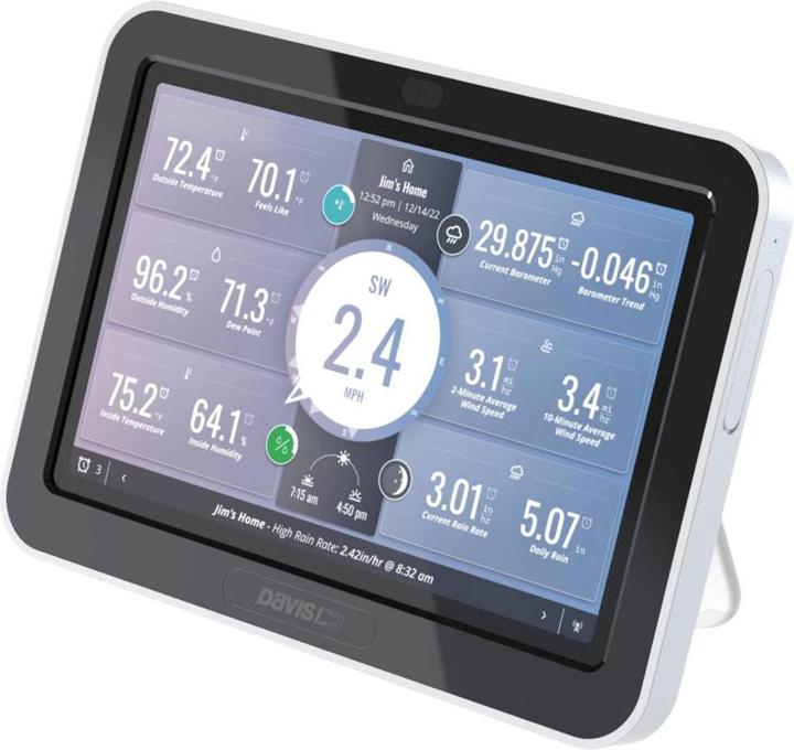 Davis 6313EU Weatherlink Touch Funk-Konsole Display für Vantage Pro 2 und Vue