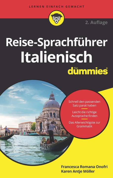 Produktbild Reise-Sprachführer Italienisch für Dummies A2 (Deutsch, Karen Antje Möller, Francesca Romana Onofri, 2021)