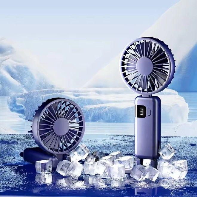 Immagine prodotto MU Classic Mini ventilatore manuale USB con batteria da 1200mAh (36 dB)