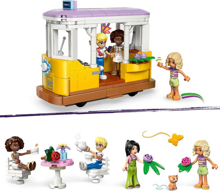 Produktbild LEGO Pflanzencafé und Blumenkiosk (42671, LEGO Friends)