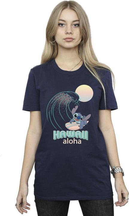 Immagine prodotto Disney Lilo And Stitch Hawaii Maglietta Ampia Donna (S)