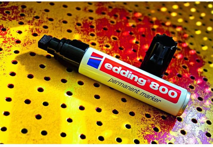 Produktbild Edding 800 permanent marker blau (Blau, 12 mm, 1 x)