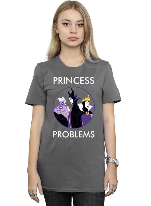 Immagine prodotto Disney Villains Princess Headaches Maglietta Ampia Donna (L)
