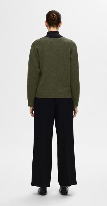 Actual product image Selected Femme V-neck knit jumper (XL)