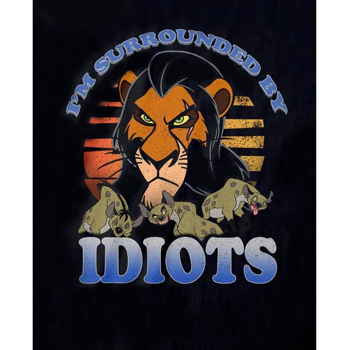 Immagine prodotto The Lion King Maglietta Surrounded By Idiots (S)