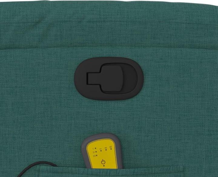 Produktbild VidaXL Massagesessel Dunkelgrün Stoff,Farbe: Dunkelgrün,Material