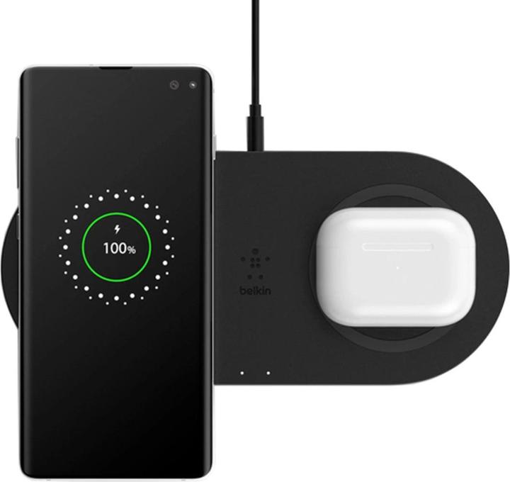 Image du produit Belkin Dual Wireless Charging Pad mit Netzteil (10 W)