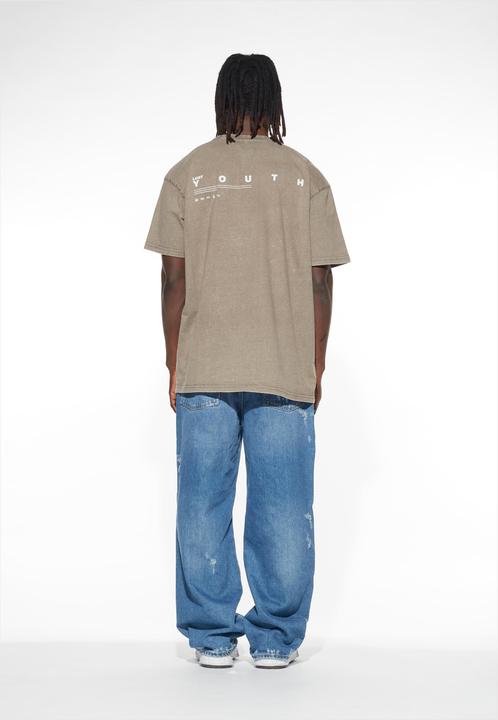 Image du produit Lost Youth LY ACID WASHED TEE DOVE - 105673 (M, L)