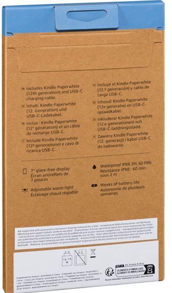 Actual product image Amazon Kindle Paperwhite (2024) 7 eReader - 16 GB, Black (7", 16 GB, Black)
