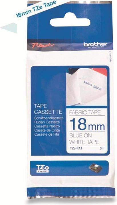 Produktbild Brother TZeFA4 (2.30 cm, Blau)
