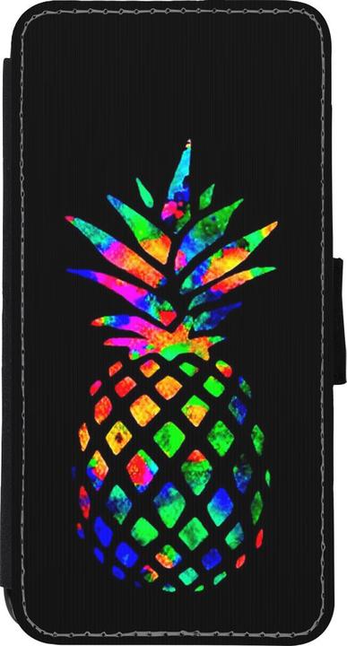 Produktbild PhoneLook Hülle Wallet schwarz Ananas Multi-colors (Apple iPhone XR)