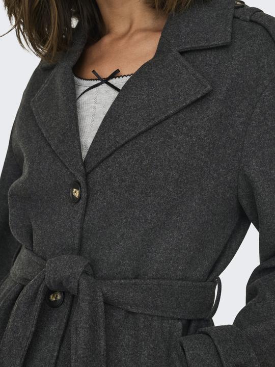 Produktbild Only Reverskragen Ärmelbündchen mit Knopf Jacke Trenchcoat (XL)