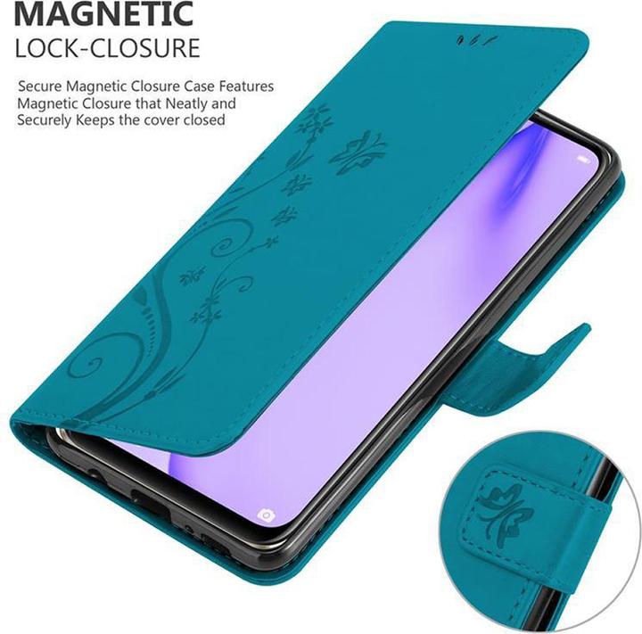 Image du produit Cadorabo Couverture du livre de fleurs (Huawei P40 Lite)