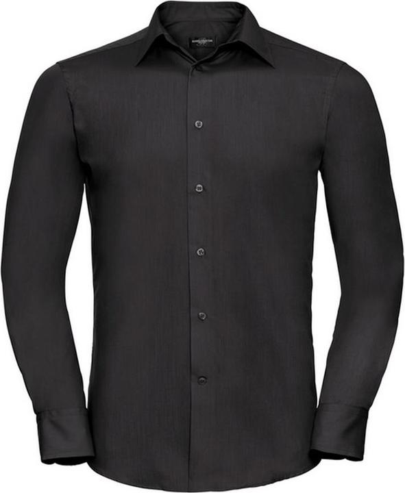Image du produit Russell Mens Poplin Tailored Long-Sleeve Shirt (XL)